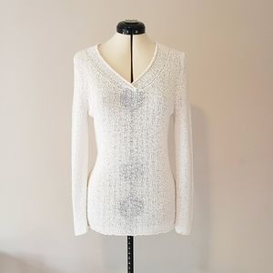 Eileen Fisher Sweater size Medium White